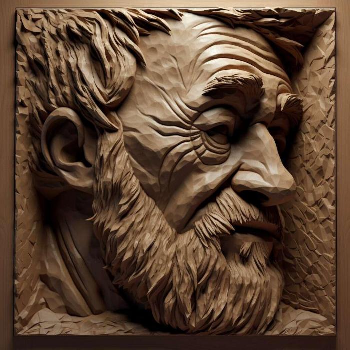 نموذج ثلاثي الأبعاد لآلة CNC 3D Art 